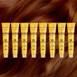 Dark Intense Copper Blonde Hair Color 6KK Moehair USA