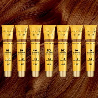 Dark Intense Copper Blonde Hair Color 6KK