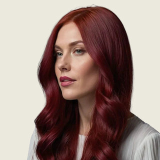 6N@RV Dark Blonde Mahogany Hair Color Moehair USA