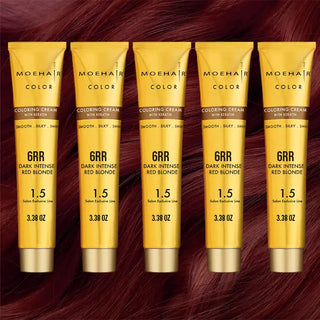 Pack of 5 - 6RR - Red Blonde hair color