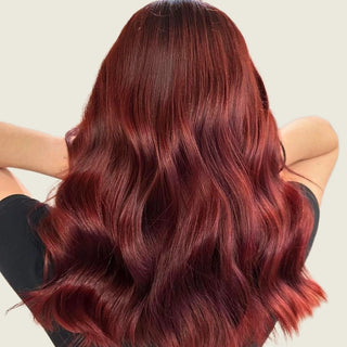 6RR Dark Intense Red Blonde Hair Color Moehair USA