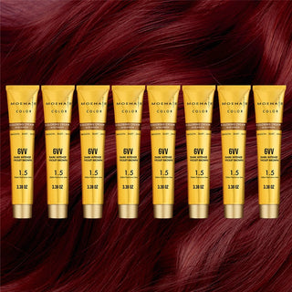 6VV Dark Intense Violet Brown Hair Color Moehair USA