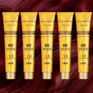 Pack of 5 - 6VV - Voilet Brown Hair Color