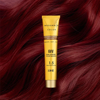 3.38 Oz - 6VV - Voilet Brown Hair Color - Permanent | Paraben & Cruelty Free