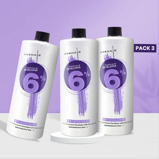 Moehair 6%, 20 Volume Anti-Yellow Hair Color Developer Moehair USA