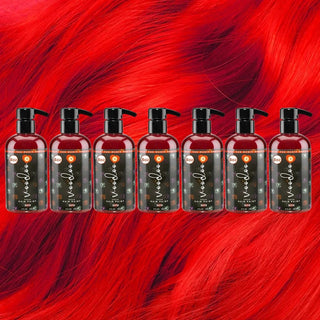 Vegan - Semi Permanent Hair Dye - Red Hair Color Moehair USA
