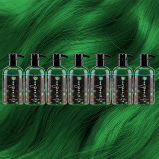 Vegan - Semi Permanent Hair Dye - Green Hair Color Moehair USA