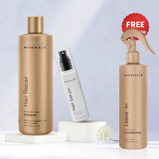 Hair Repair System and Hair Serum Combo Moehair USA