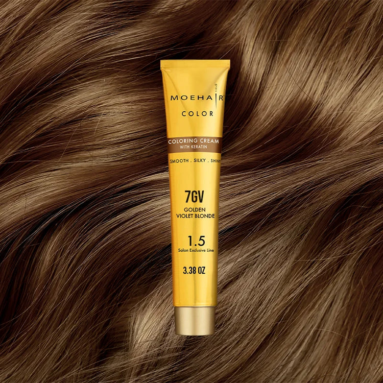 3.38 Oz - 7GV - Golden Blonde Hair Dye - Permanent | Paraben Free 3.38 Oz - 7GV - Golden Blonde Hair Dye - Permanent | Paraben Free