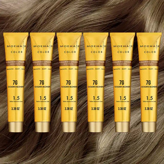 7G Golden Blonde Hair Color