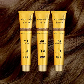 Pack of 3 - 7KA - Hazelnut Hair Color