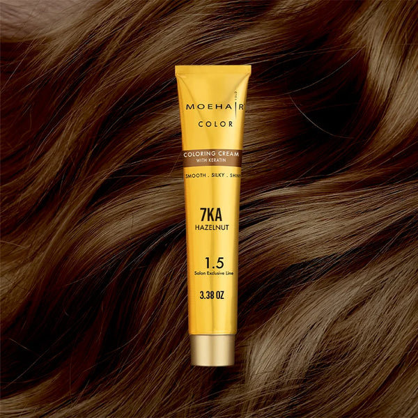 3.38 Oz - 7KA - Hazelnut Hair Color - Permanent | Paraben