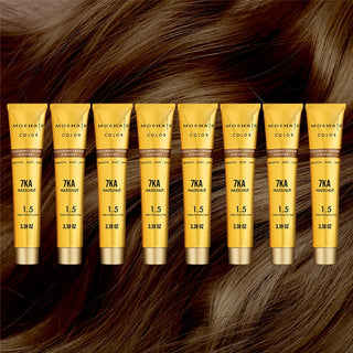 7KA Hazelnut Hair Color Moehair USA
