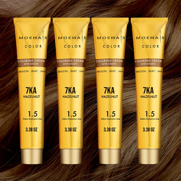3.38 Oz - 7KA - Hazelnut Hair Color - Permanent | Paraben Free