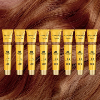 7KK Deep Copper Blonde Hair Color Moehair USA