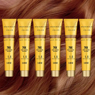 7KK Deep Copper Blonde Hair Color