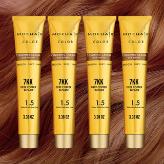 7KK Deep Copper Blonde Hair Color
