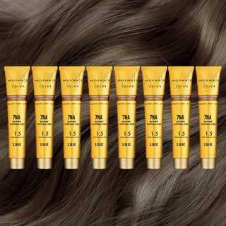 7NA - Blonde Natural Ash Hair Color - Permanent Hair Dye Moehair USA