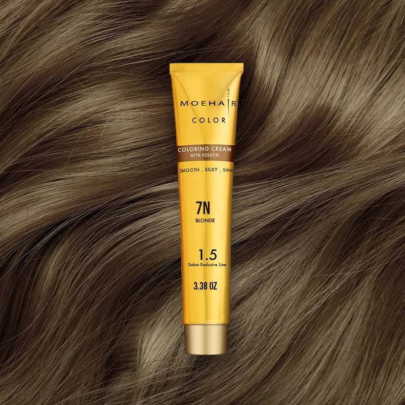 3.38 Oz - 7N - Blonde Hair Color - Permanent | Paraben & Cruelty Free ...