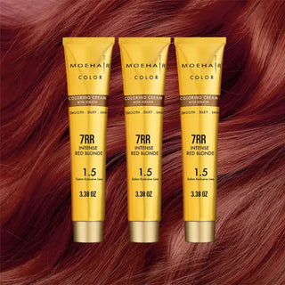 Pack of 3 - 7RR - Red Blonde Hair Color