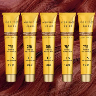 Pack of 5 - 7RR - Red Blonde Hair Color