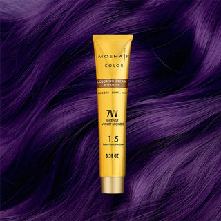 3.38 Oz - 7VV - Voilet Blonde Hair Color - Permanent | Paraben & Cruelty Free