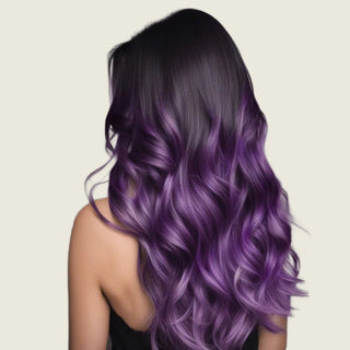 7VV Intense Violet Blonde Hair Color Moehair USA