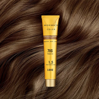 3.38 Oz - 7VG - Tobacco Hair Color - Permanent | Paraben & Cruelty Free