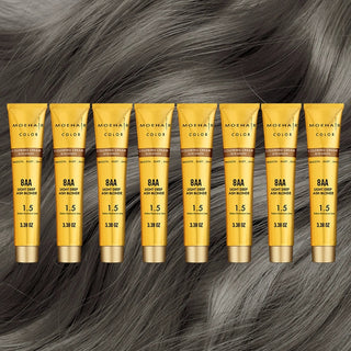 8AA - Light Deep Ash Blonde Hair Color - Permanent Hair Dye Moehair USA