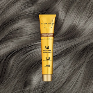 3.38 Oz - 8AA - Light Ash Blonde Hair Color - Permanent | Paraben & Cruelty Free