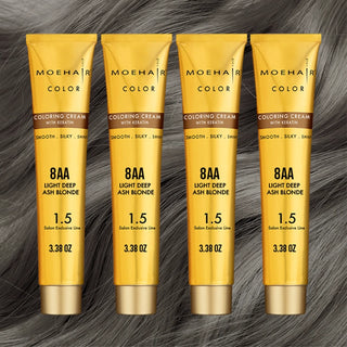 8AA - Light Deep Ash Blonde Hair Color - Permanent Hair Dye