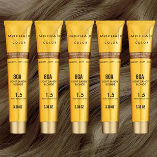 Pack of 5 - 8GA - Light Sandy Blonde Hair Color