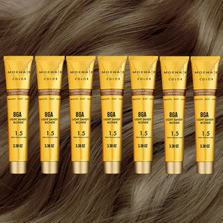 8GA Light Sandy Blonde Hair Color