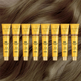 8GA Light Sandy Blonde Hair Color Moehair USA