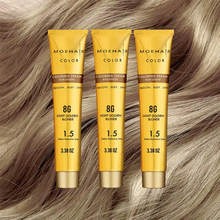 Pack of 3 - 8G - Golden Blonde Hair Color