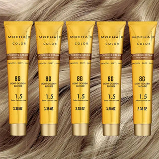 Pack of 5 - 8G - Golden Blonde Hair Color