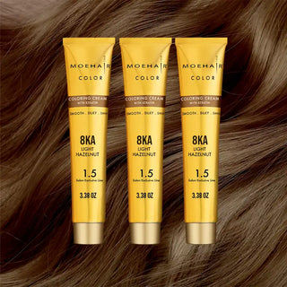 Pack of 3 - 8KA - Light Hazelnut Hair Color 