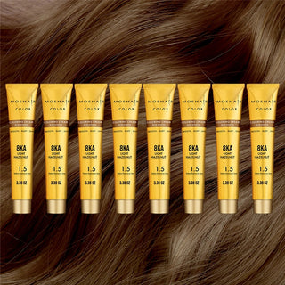 8KA Light Hazelnut Hair Color Moehair USA