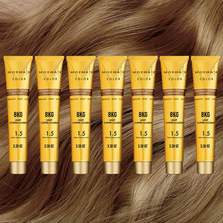 8KG Light Copper Golden Blonde Hair Color