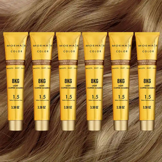 8KG Light Copper Golden Blonde Hair Color