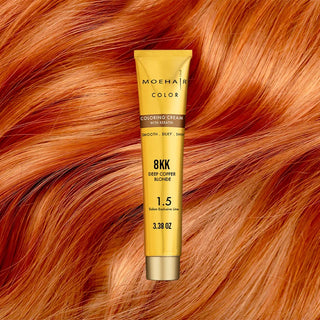 3.38 Oz - 8KK - Copper Blonde Hair Color - Permanent | Paraben & Cruelty Free