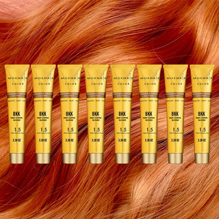 8KK Deep Copper Blonde Hair Color Moehair USA
