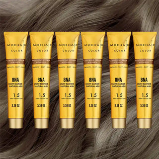 8NA - Light Blonde Natural Ash Hair Color - Permanent Hair  Dye
