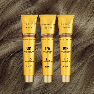 8NN Light Blonde Intense Hair Color Moehair USA