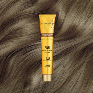 3.38 Oz - 8NN - Light Blonde Hair Color - Permanent | Paraben & Cruelty Free