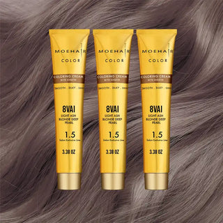 Pack of 3 - 8VAI - Ash Blonde Deep Pearl Hair Color