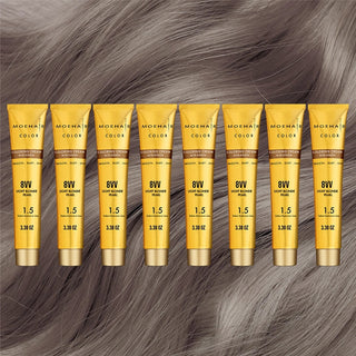 8VV Light Blonde Pearl Hair Color Moehair USA