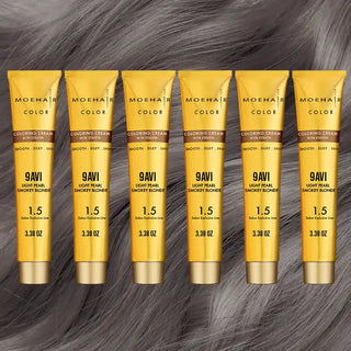 9AVI Light Pearl Smokey Blonde Hair Color