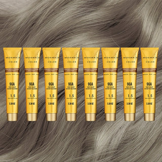 9GA Very Light Sandy Blonde Hair Color Moehair USA