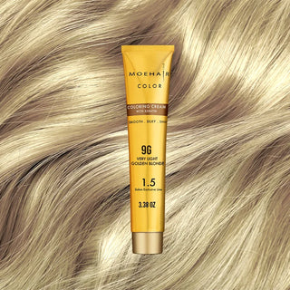 3.38 Oz - 9G - Golden Blonde hair Color - Permanent | Paraben & Cruelty Free